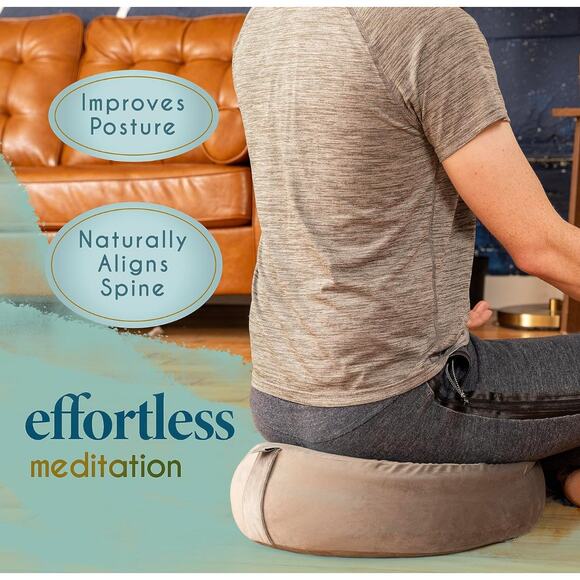 Florensi Meditation Cushion floor Pillow Yoga - Picture 7 of 7